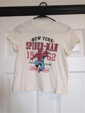 XS marvel Spider-Man baby tee